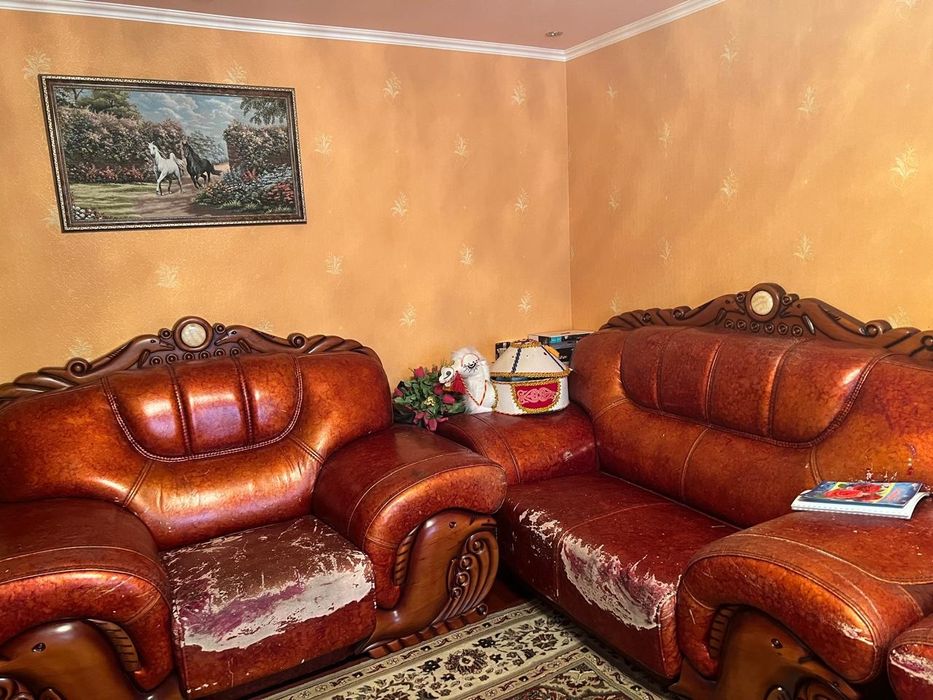 Мягкий уголок 3+2+1