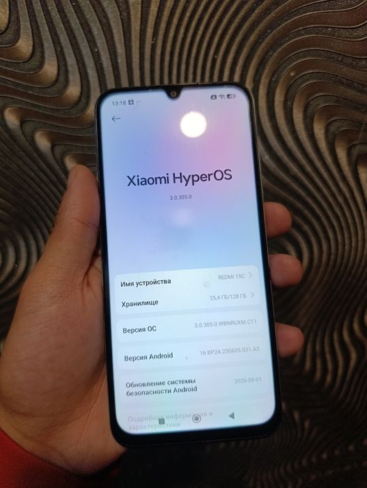 Redmi 15c в хорошем состоянии
