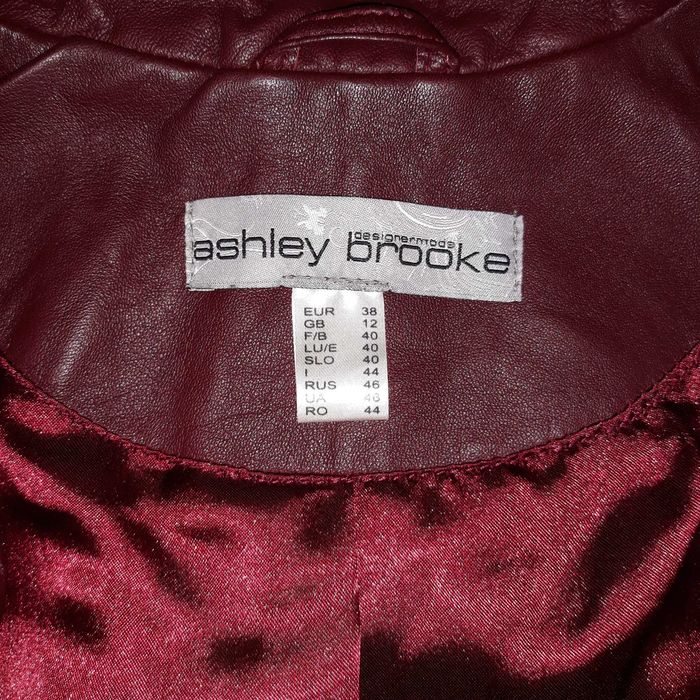 Дамско кожено яке Ashley Brooke, размер EUR 38
