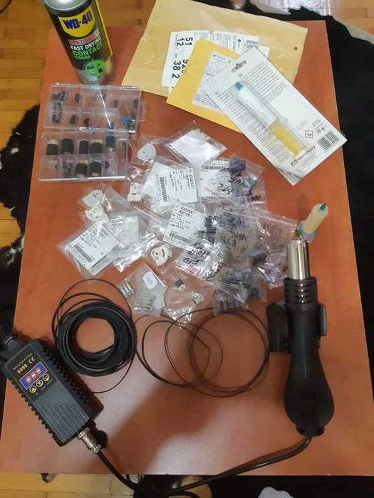 Reparatii video vhs schimbat curele, mecanica, electronica