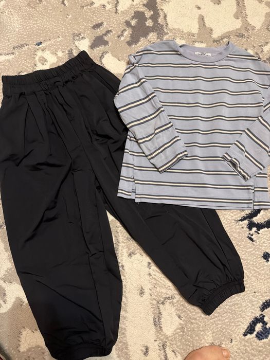 Комплекты 2 ки и рубашки в отличном состояние 110см на 4 5 лет Zara
