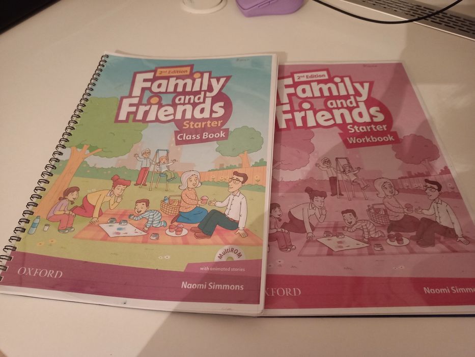 Рабочая тетрадь и книга по английскому для начинающих