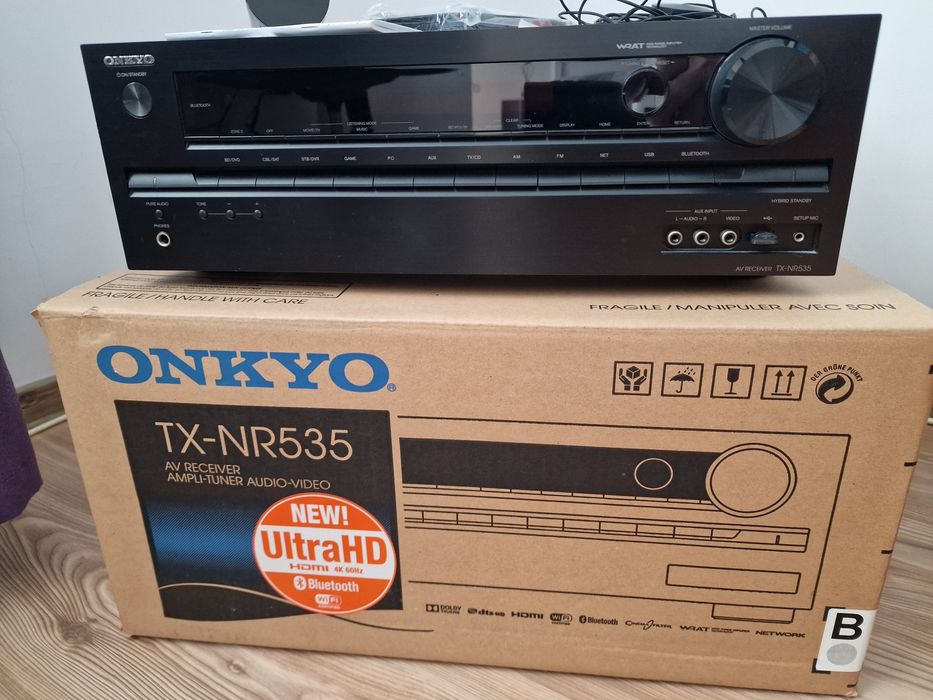 Receiver AV 5.2 Onkyo TX-NR535 Network