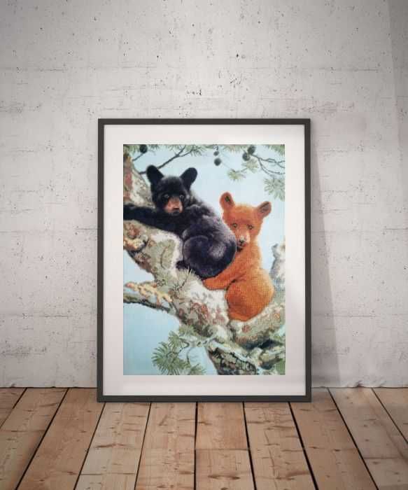 Гоблен Прегрънати мечета