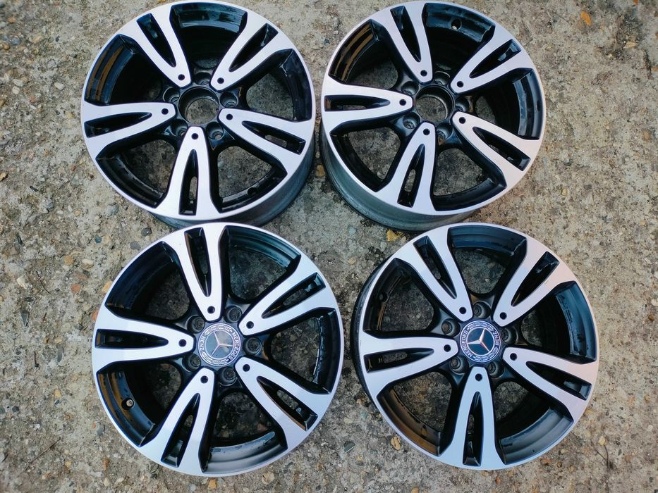 Set 4 jante de aliaj 5x112 R16 pt Mercedes C-Class, E-Class, import Germania