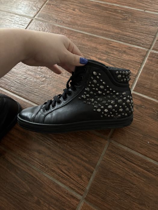 Ghete din piele Hogan Rebel