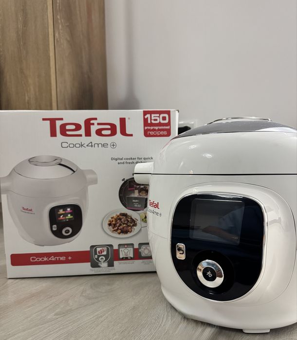 Multicooker TEFAL Cook4Me+ Connect CY855830, 6l, 1600W, 6 programe