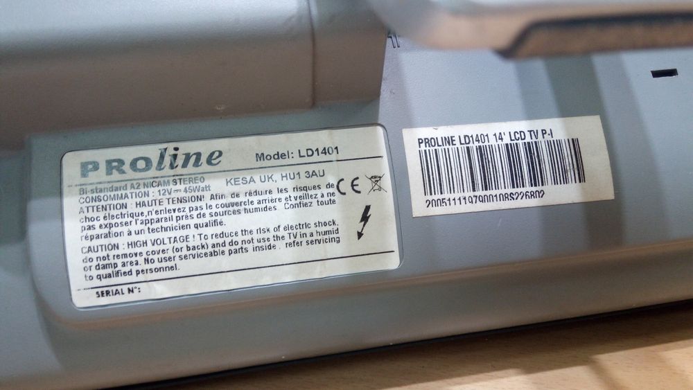 Телевизор 14-ича 12/220волта