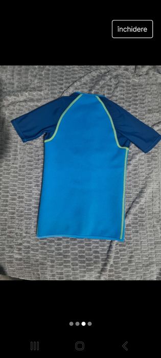 Tricou inot profectie UV -Decathlon