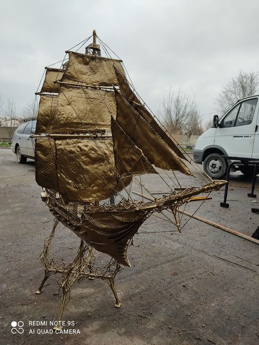 Корабль. Ручная работа