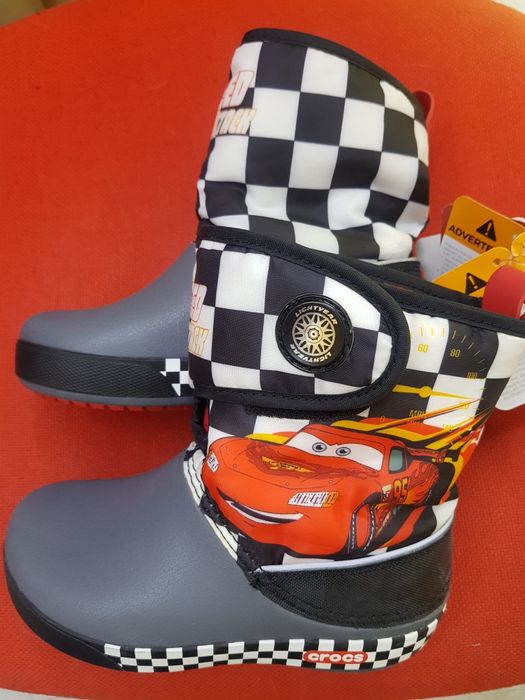 Ботуши/Боти/Апрески Crocs Cars Светкавицата Маккуийн Lightning McQueen