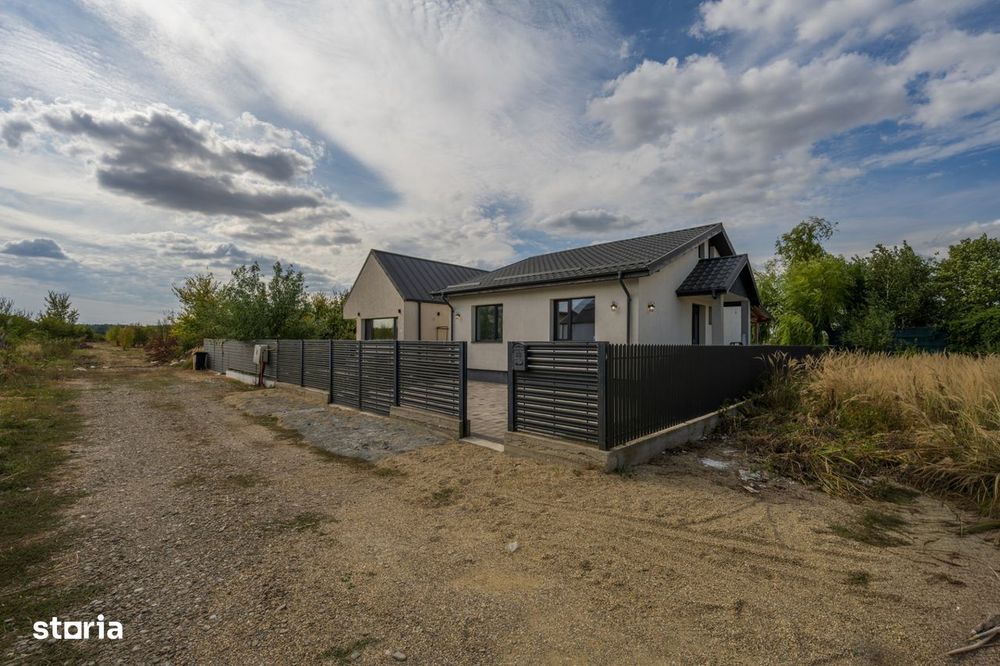 Casa noua   parter 2025 | 3 camere | 2 bai | terasa 24 mp acoperita |