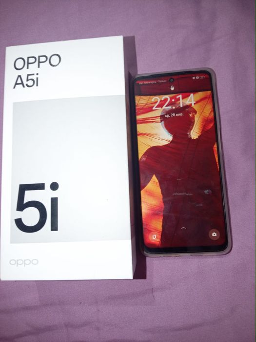 Продам новый телефон oppo a5i