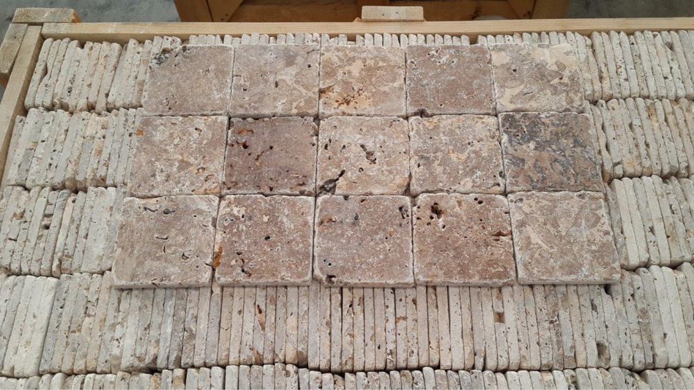 Travertin 10x10 Antique pe stoc