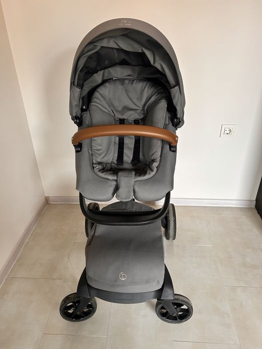 Stokke Xplory X + бебешки кош