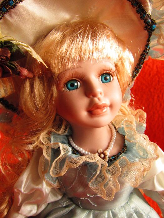 cadou rar Papusa Collectable Doll Reinart handmade 1980 Germania