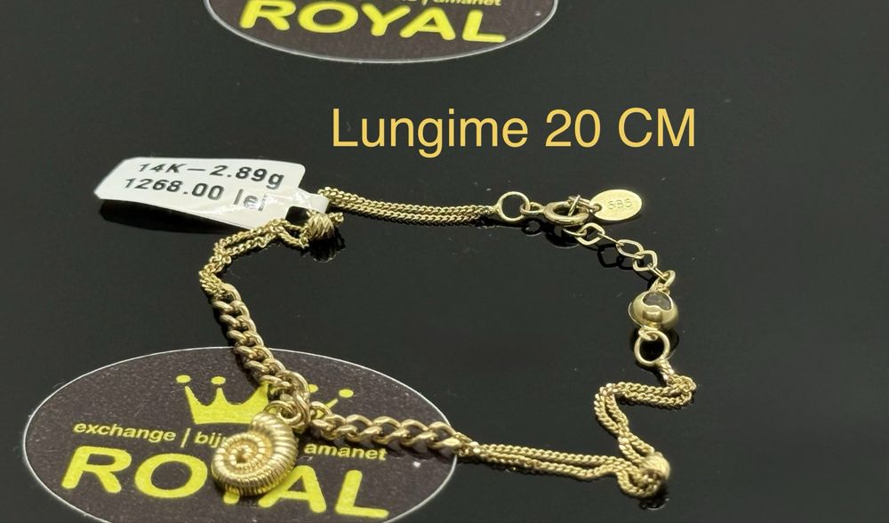 Bijuteria ROYAL : Bratara AUR 14K / 2.89 GR