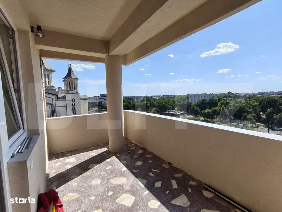 Apartament 2 camere, Centru Civic, prima inchiriere, panorama spre par