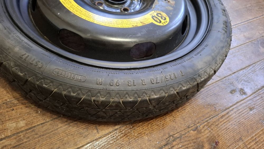 Резервна гума патерица 5х112 18с ОРИГИНАЛНА