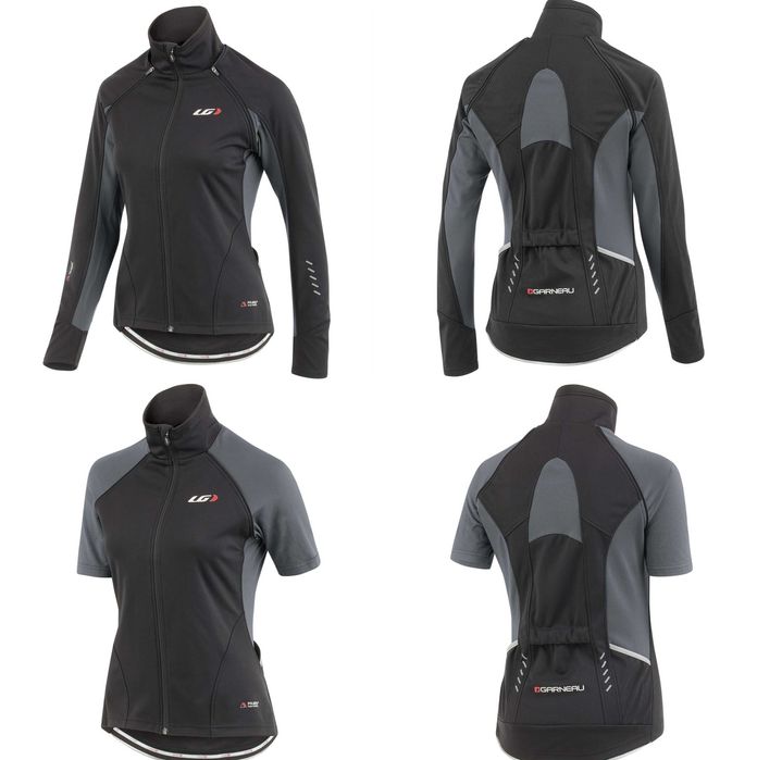 NOU! Jacheta ciclism Louis Garneau Spire Convertible Windproof Jacket