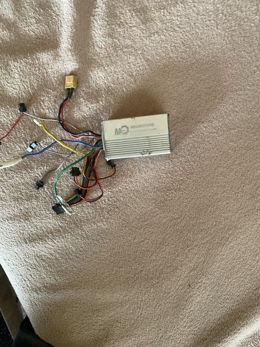 Trotineta electrica dualtron mini special puțin modificat