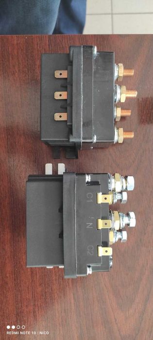 Solenoid,releu, bobina dublu sens troliu model nou la 12 V