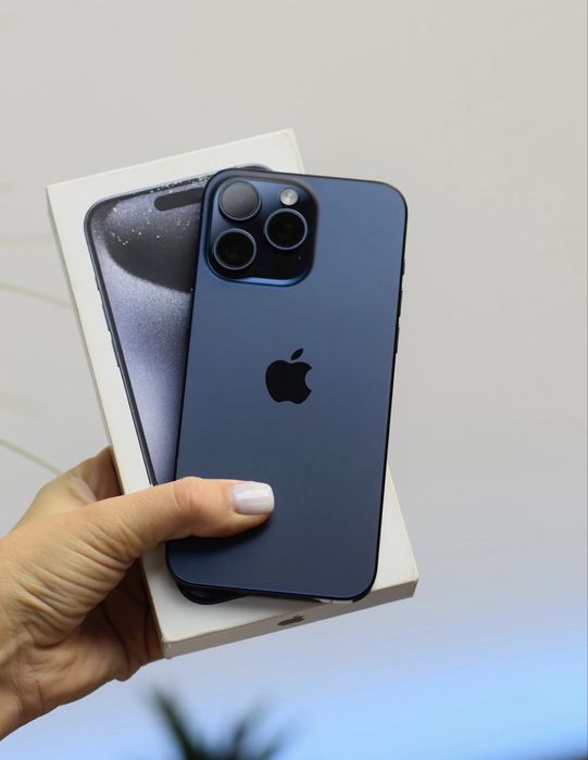 iPhone 15 ProMax 256Gb Natural Blue Akk: 91% Kelwamiz