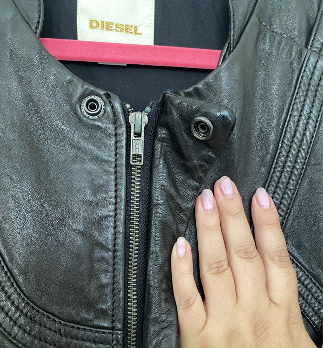 Дамско кожено яке Diesel, размер S