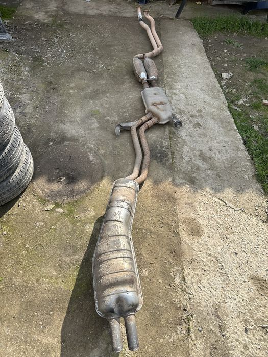 Выхлопная трасса глушитель BMW E34 525