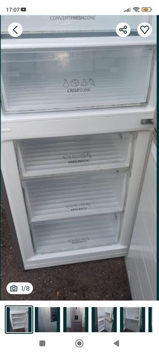 Combina frigorifica Gorenje Multiflow360°Nofrost dozator apa