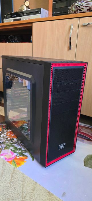 Carcasa Deepcool Tesseract SW red