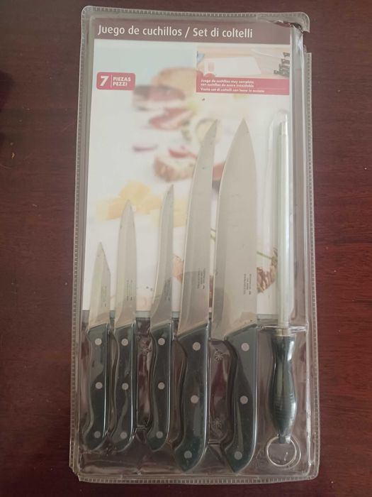 Set cuțite din 7 piese, Italia