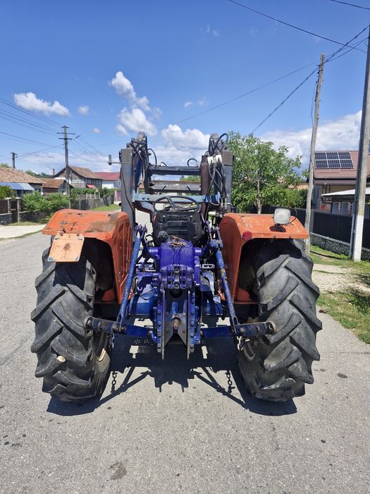 Tractor Same 4×4 cu încărcător frontal!
