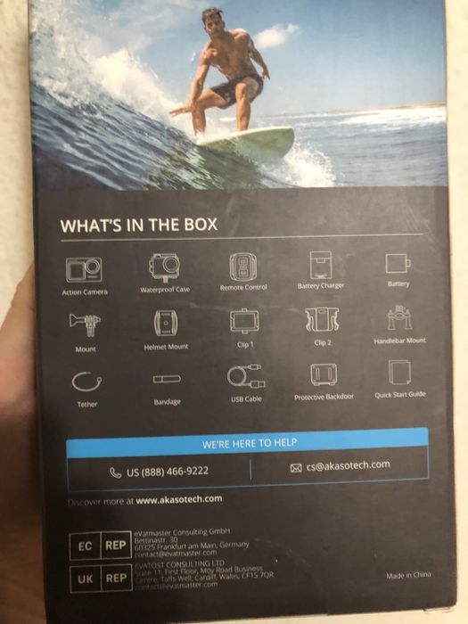 Camera de actiune akaso brave 4 pro