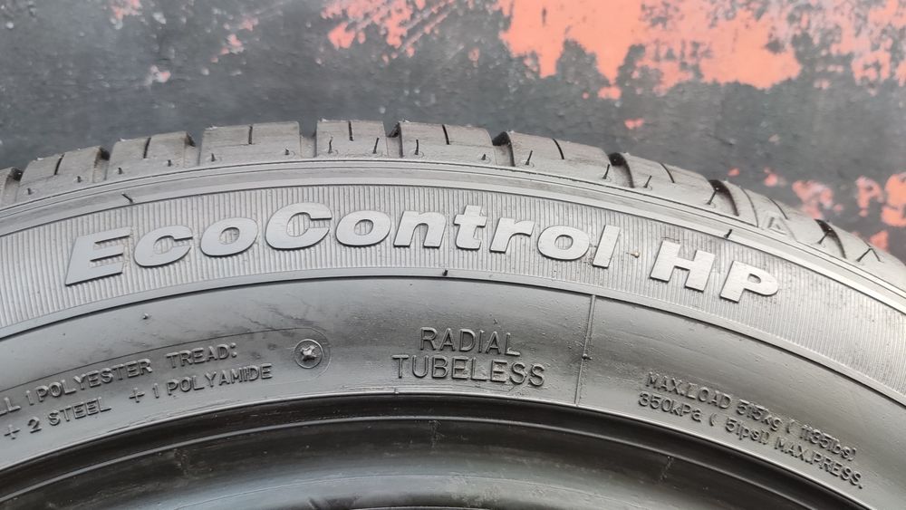 1бр. лятна гума 195/55/15 Fulda Eco Control HP
8.2mm
Много добро състо