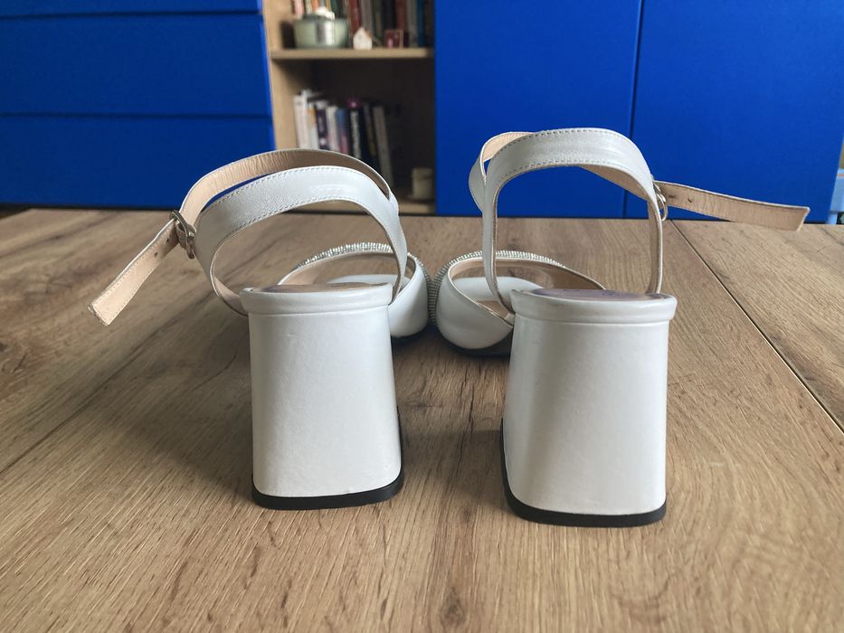 Сватбени сандали - SaraPen - естествена кожа