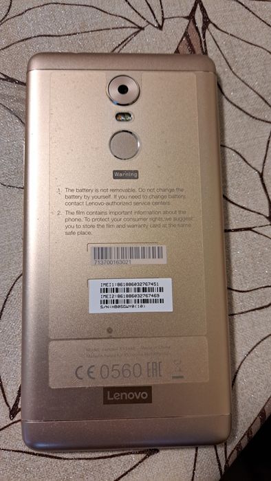 Телефон Lenovo K6 Note