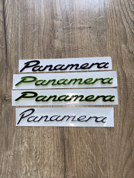 Scris Logo Emblema Spate Haion Portbagaj Porsche