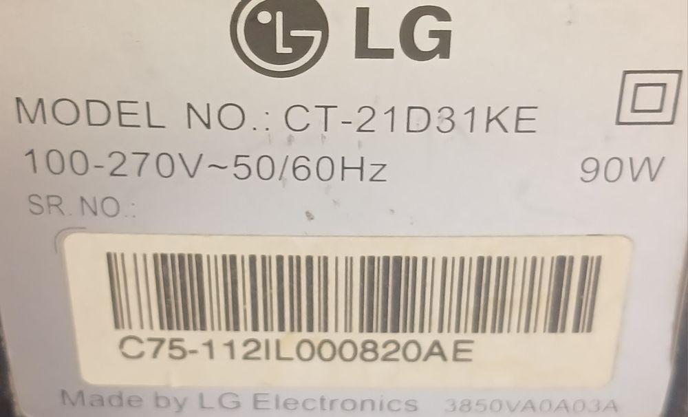 Model: LG yaxshi holatda