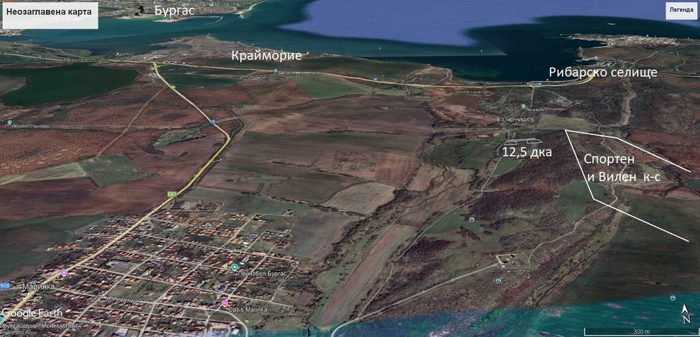 Продава се Парцел в Царево - 12500 кв.м за 70 €/кв.м - Снимка #2