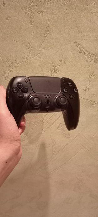Джойстик ps5 dualsense  черный цвет пс5