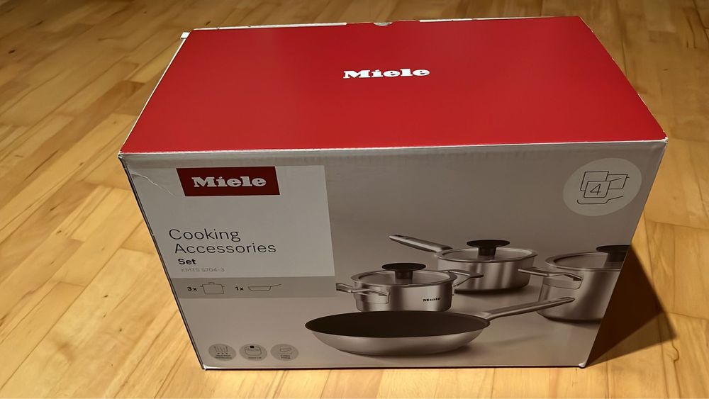 Set oale cu inducție Miele(4 bucăți) KMTS 5704-3 NOU