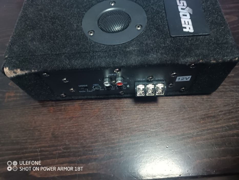 Субуфер за кола слим