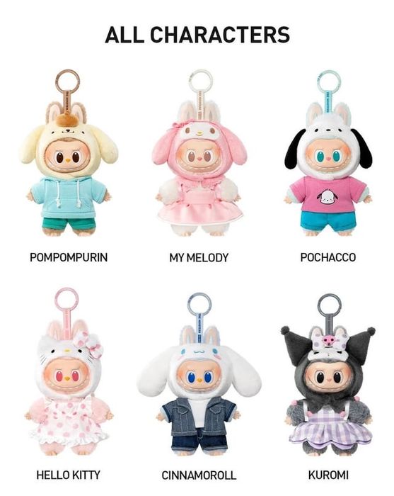 Лабубу лимитированная серия Sanrio