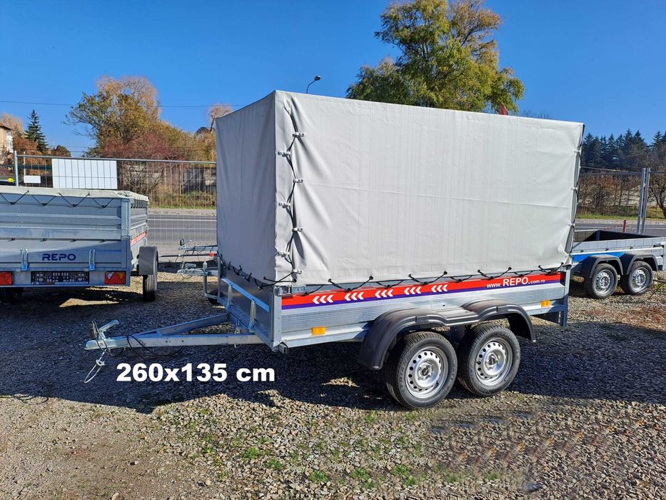 Remorca 750 kg 2 Axe Repo 300x160x30 cm