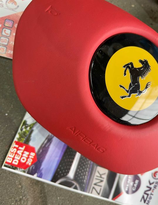 Ferrari - kit airbag - set centuri de siguranta - plansa de bord -