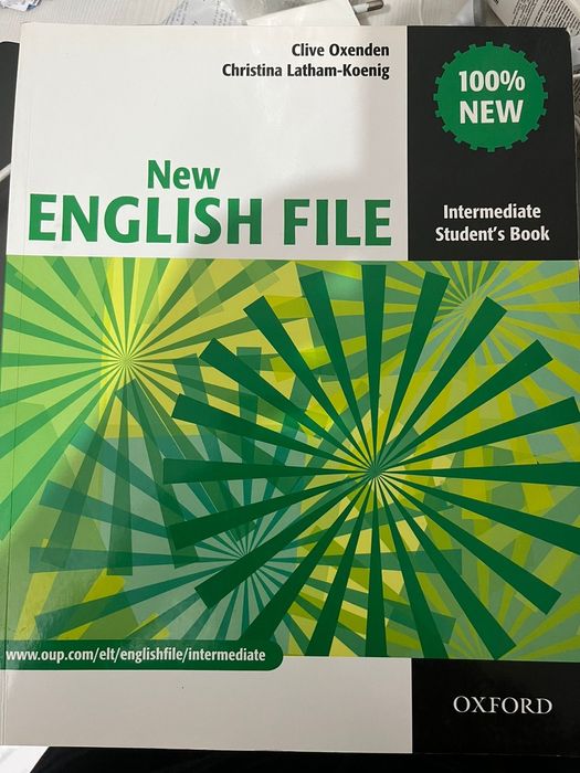 Ағылшын английский New English File Intermediate