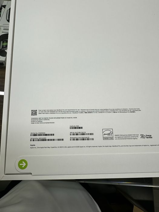 MacBoook Pro 16 inch M5 Pro 48GB / 1TB
