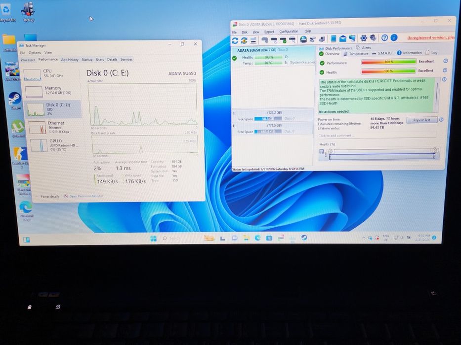 Laptop Dell Precision 6600 Upgraded (Potențial & LowBuget. 800 RON )