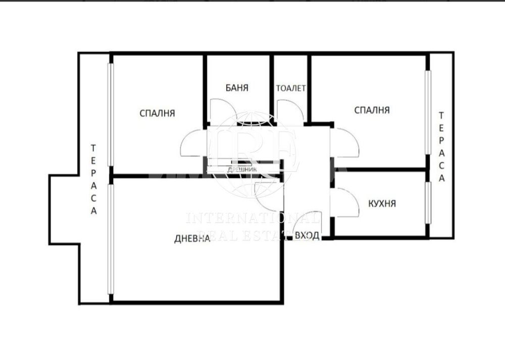 4-стаен в Варна-Чайка площ 98 м2  цена 215000 евро панорама